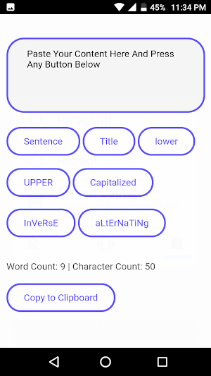 Case Converter Screenshot 2