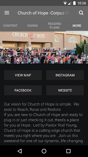 Church of Hope CC Screenshot 2