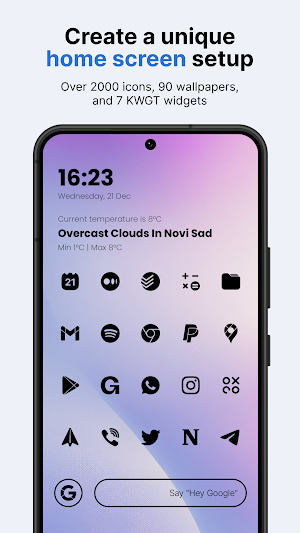 Lena Black - Glyph Icon Pack Screenshot 0