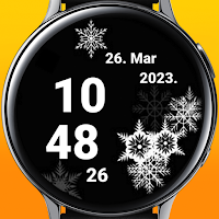 Snow watch face