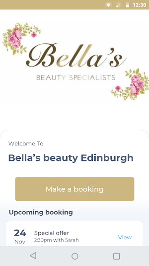Bella’s beauty Edinburgh Screenshot 0