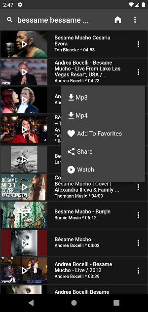 MusicaMila Music Downloader Screenshot 1