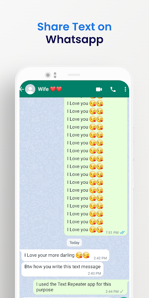 Text Repeater: Repeat text 10K Screenshot 2
