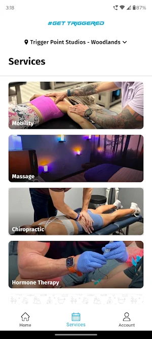 Trigger Point Mobile Screenshot 1