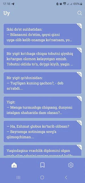 O'zbek anekdotlari Screenshot 0