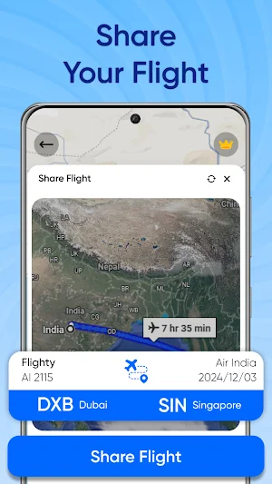 Live Flight Tracker FlighTrac Screenshot 3