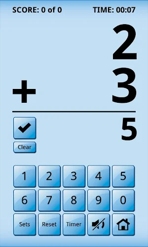 Math Whiz Flash Cards Screenshot 1