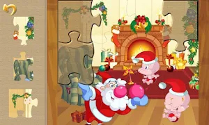 Christmas Puzzle: Santa & Pals ❤️🎅🎄🎁 Screenshot 1