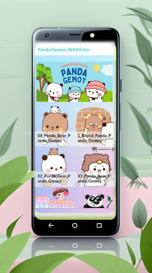 Panda Gemoy WASticker Screenshot 0