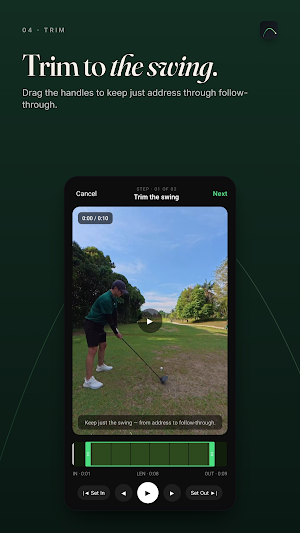Swing Trace – Golf Shot Tracer Screenshot 3