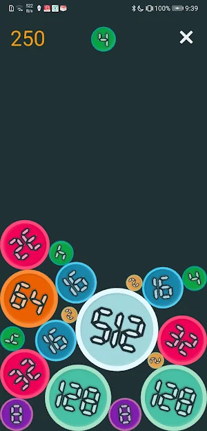 2048 touch ball Screenshot 3
