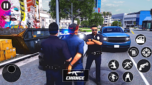 Police Simulator Cop Car Games Screenshot 0