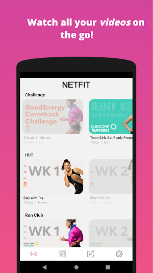 NETFIT Netball Screenshot 0