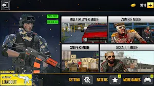 FPS Shooting Games Offline Screenshot 0