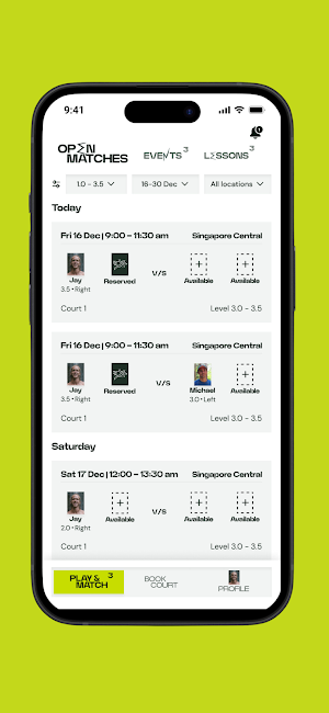 Prime Padel Screenshot 2