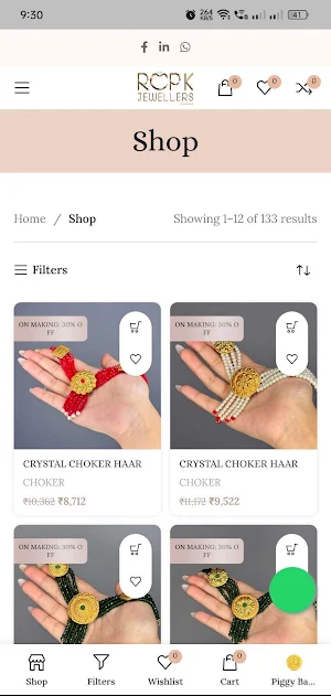 RCPK JEWELLERS Screenshot 2