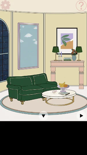 MOON HOUSE : ROOM ESCAP‪E Screenshot 1