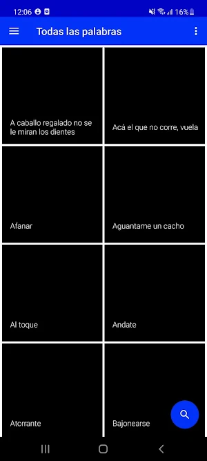 Diccionario Argentino Screenshot 1