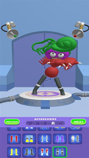 Monster-Makeover Match games Screenshot 0