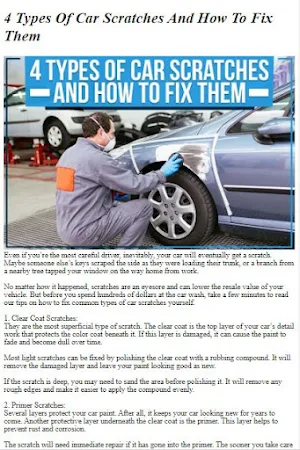 How to Fix a Car Scratch Screenshot 0
