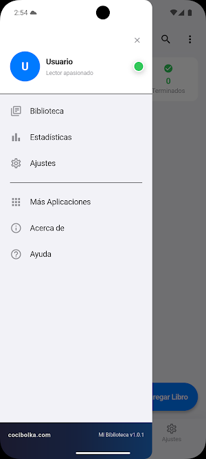 Mi Biblioteca Screenshot 0