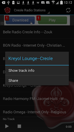Creole Radio Stations Screenshot 2