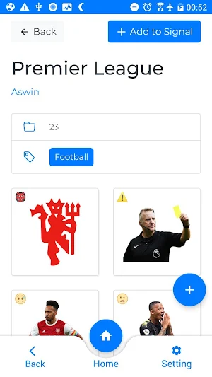 Signal Stickers for Signal App Screenshot 0