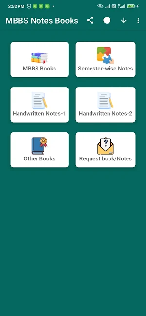 MBBS Notes Books Screenshot 1