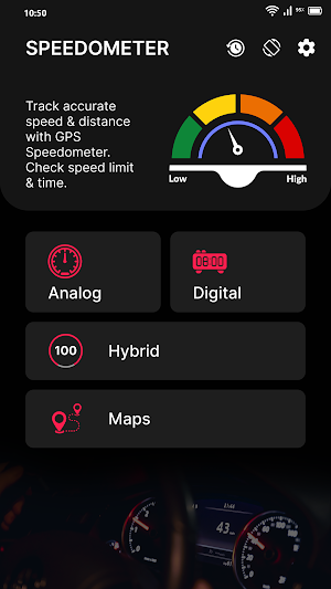 GPS Speedometer・Speed Tracker Screenshot 1