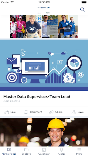 Menasha Corp Employee App Screenshot 0