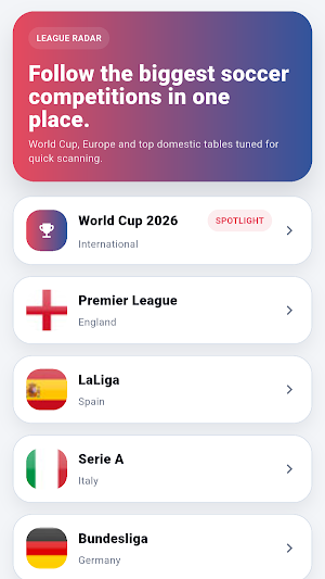 Live Me - Live Soccer Scores Screenshot 1