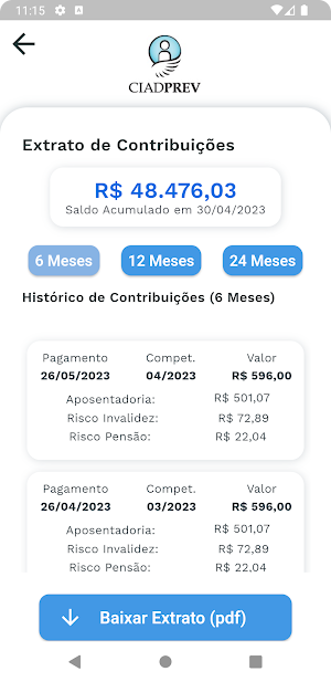 Sul Previdência Screenshot 2