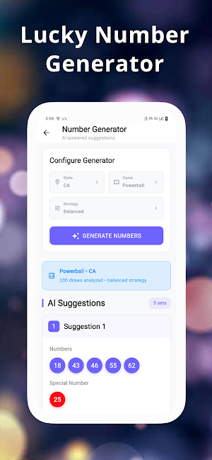 Lottery Ticket Scanner: Lotto Screenshot 3