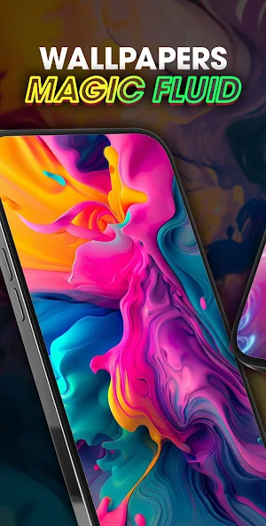 Fluids Magic 3D Live Wallpaper Screenshot 0