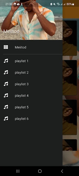 les chansons de Meiitod Screenshot 2