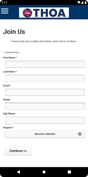 THOA Inc. Screenshot 1