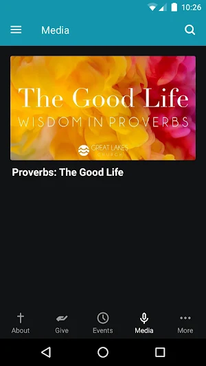 Great Lakes Church Screenshot 2