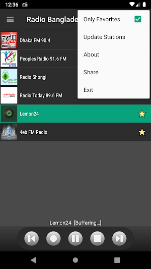 RADIO BANGLADESH Screenshot 2