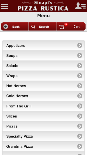 Sinapi's Pizza Rustica Screenshot 3