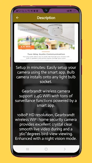 wifi panorama camera guide Screenshot 2