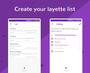 Baby's Day: Baby layette list Screenshot 1