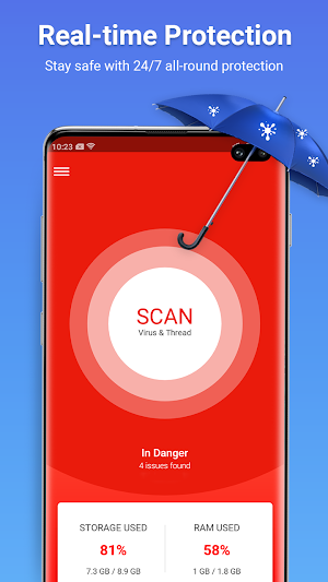 Antivirus Lite 2020 - Virus Cleaner, Virus Removal Screenshot 1