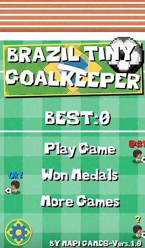 Brazil Super Tiny Goalkeeper Screenshot 0
