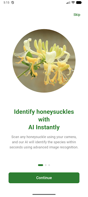 AI Honeysuckle Scanner Screenshot 0