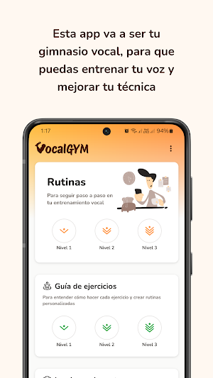 VocalGYM: Aprender a cantar Screenshot 0