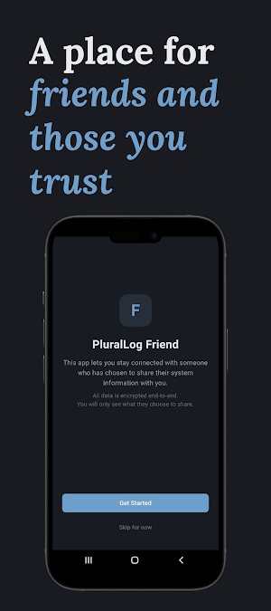 PluralLog Friend Screenshot 0