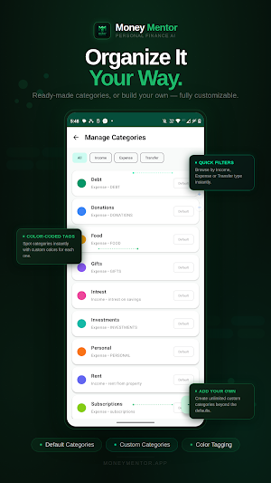 MoneyMentor: Expense Tracker Screenshot 1