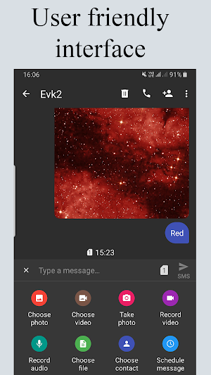 Messages: SMS Text + MMS Screenshot 1