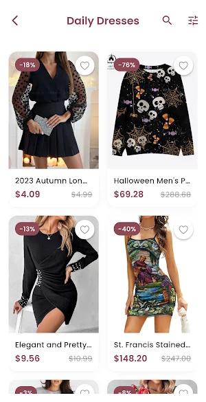 Women's dress online shopping Screenshot 2