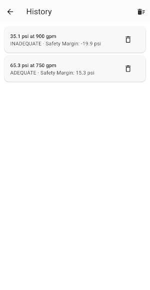 Water Supply Analysis NFPA 13 Screenshot 2